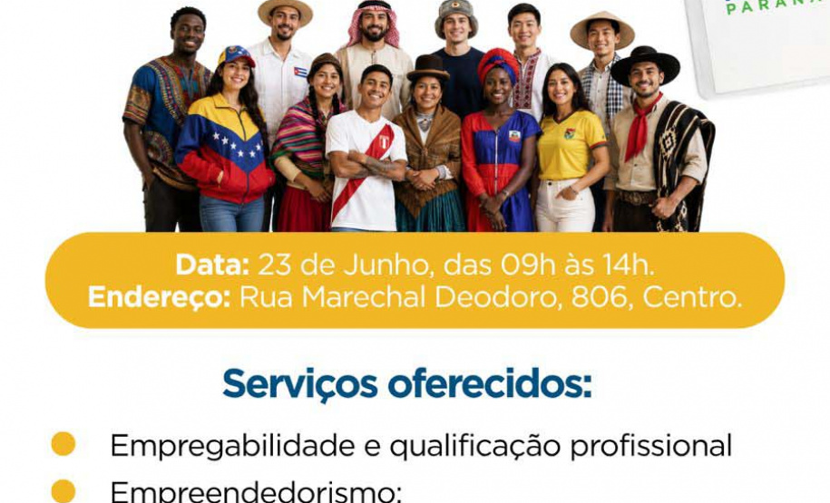 Estado promove ação de empregabilidade para migrantes e refugiados nesta  terça-feira
