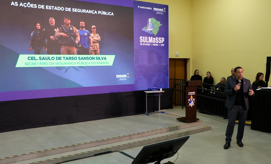 SULMaSSP 2026: Paraná apresenta avanços na segurança pública e reforça integração entre estados