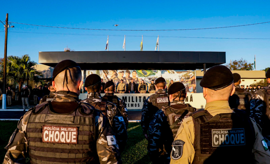 Foz do Iguaçu ganha Companhia de Polícia de Choque para reforçar segurança na Tríplice Fronteira