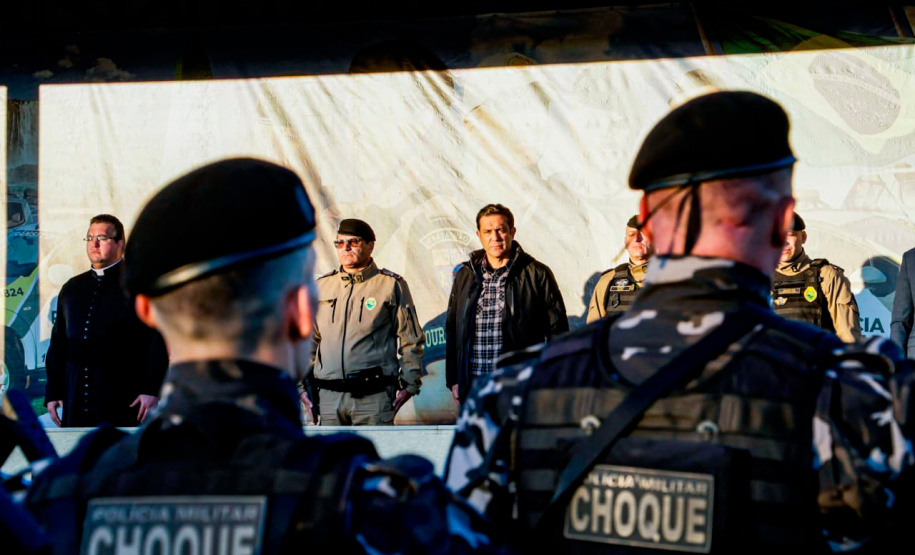 Foz do Iguaçu ganha Companhia de Polícia de Choque para reforçar segurança na Tríplice Fronteira