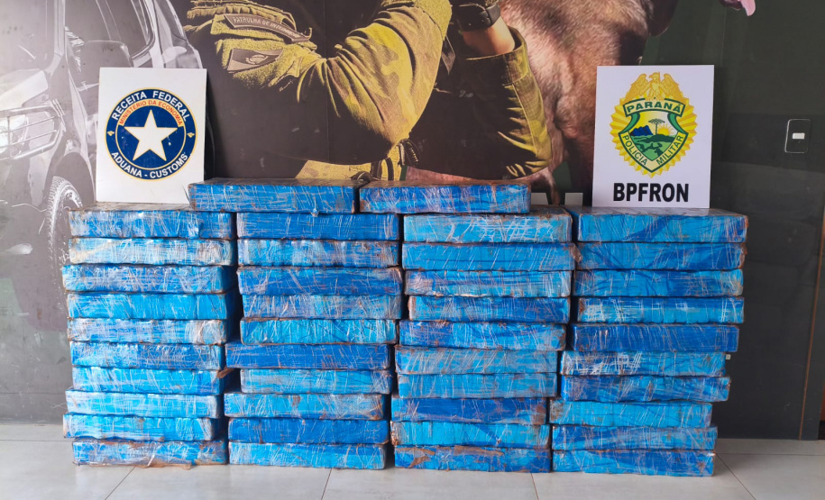 PMPR apreende mais de 1,6 tonelada de maconha em duas ações; prejuízo ao crime passa de R$ 3,3 milhões