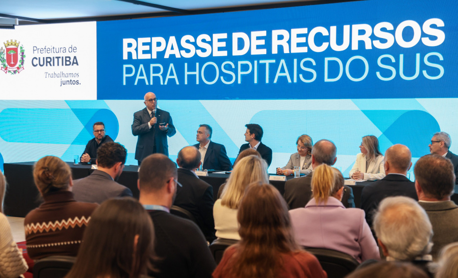 Hospitais de Curitiba recebem R$ 58 milhões em parceria entre Governo do Estado e Prefeitura