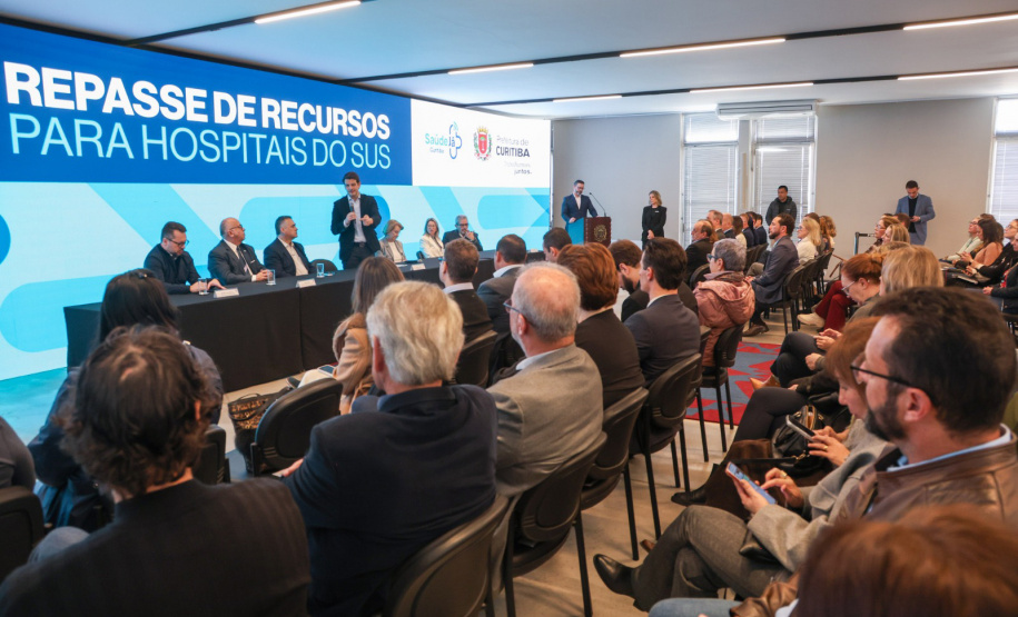 Hospitais de Curitiba recebem R$ 58 milhões em parceria entre Governo do Estado e Prefeitura