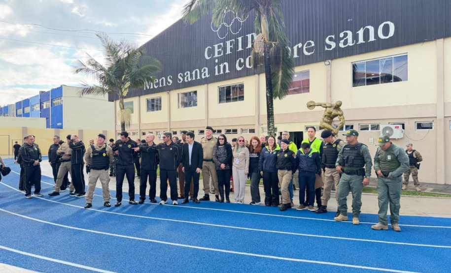 PMPR inaugura pista de atletismo com padrão internacional e investimento de R$ 1,4 milhão