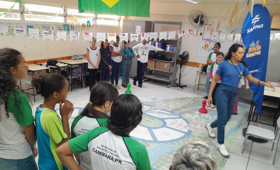 Estação Sanepar ensina 310 mil estudantes a proteger rios e economizar água