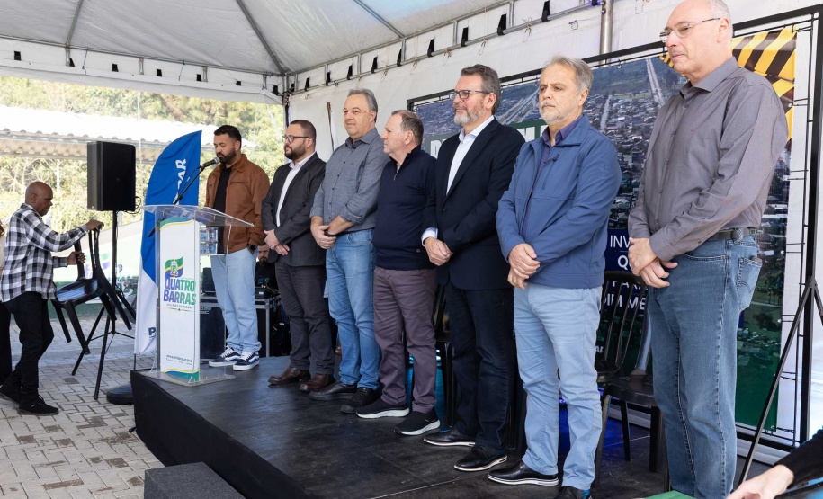 Parceria entre Sanepar e Prefeitura vai destinar R$ 3,6 milhões para obras de proteção ambiental em Quatro Barras