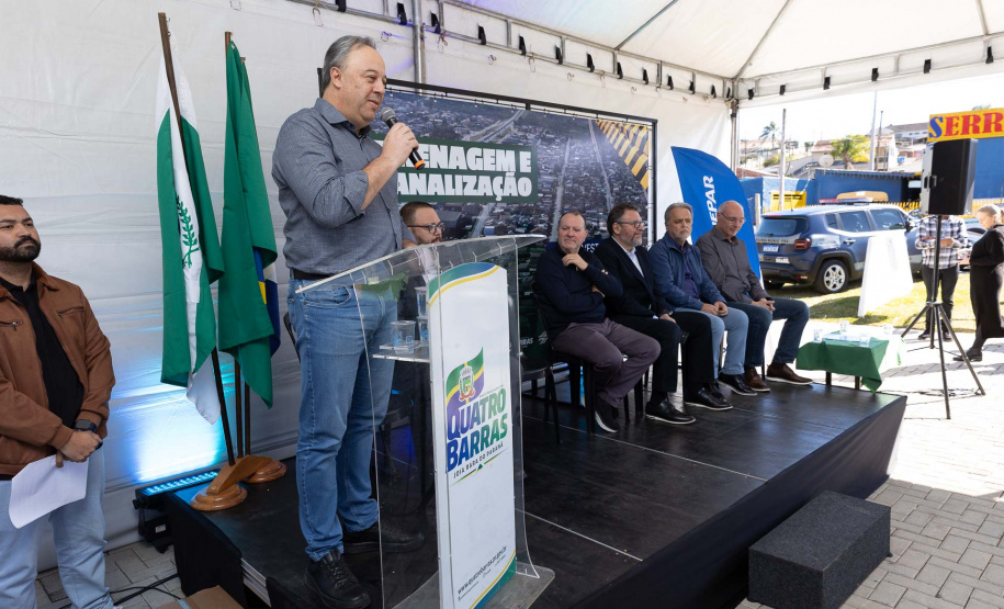 Parceria entre Sanepar e Prefeitura vai destinar R$ 3,6 milhões para obras de proteção ambiental em Quatro Barras