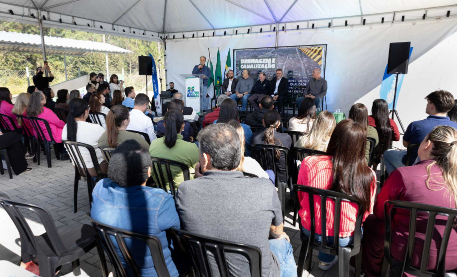 Parceria entre Sanepar e Prefeitura vai destinar R$ 3,6 milhões para obras de proteção ambiental em Quatro Barras