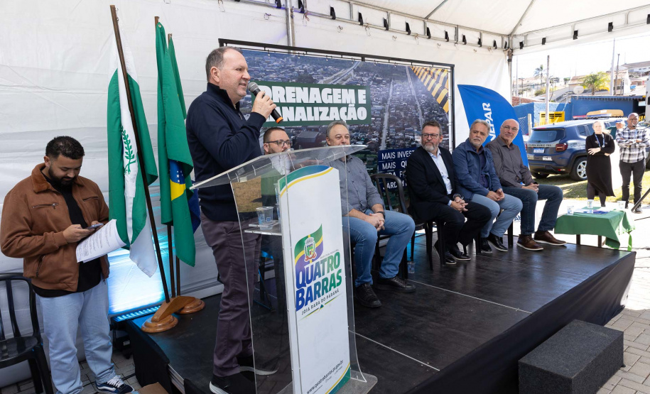 Parceria entre Sanepar e Prefeitura vai destinar R$ 3,6 milhões para obras de proteção ambiental em Quatro Barras
