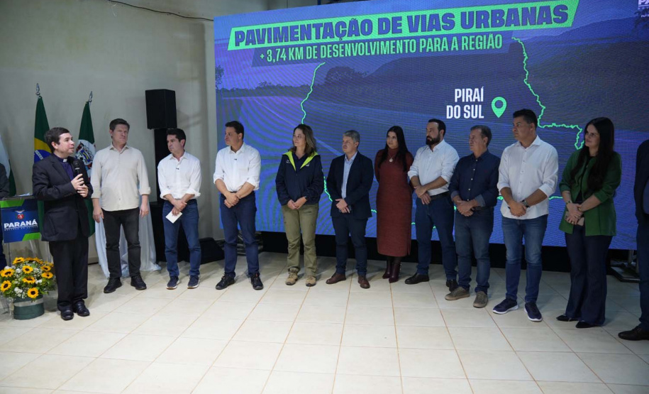 SEIL-PR - Governo do Estado oficializa repasse de R$ 10,6 milhões e autoriza obras de infraestrutura e turismo em Piraí do Sul