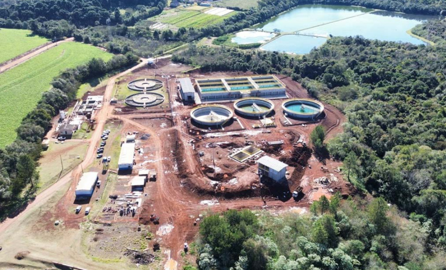 Investimento de R$ 86, 5 milhões amplia capacidade de tratamento de esgoto em Cascavel