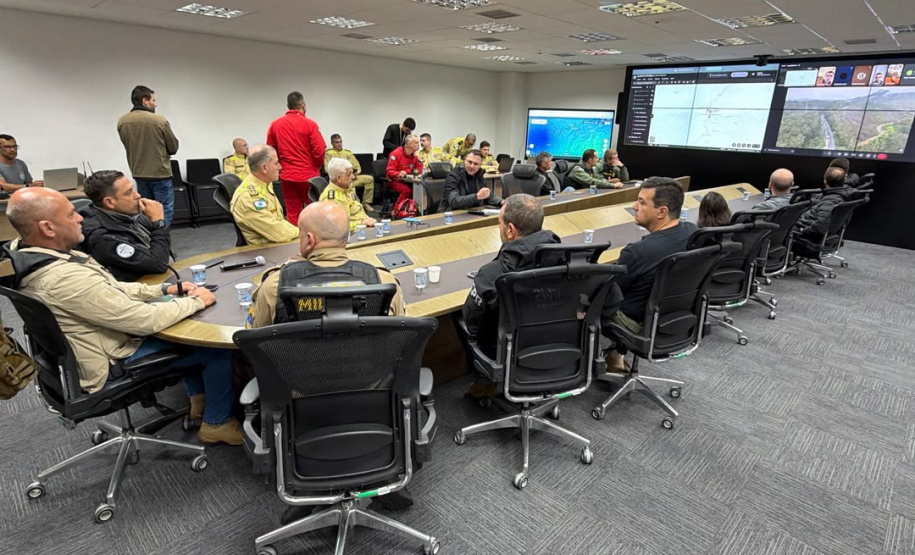 Gabinete de Gestão Integrada opera 24 horas na coordenação de resposta aos eventos climáticos