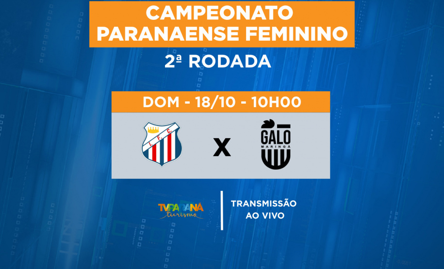 Futebol feminino: TV Paraná Turismo transmite Imperial/Athletico x Galo Maringá neste domingo (18)
