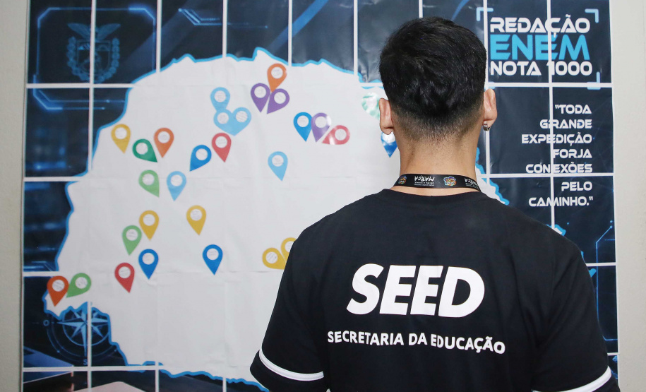 Estudantes da rede estadual participam de imersão sobre redação em preparação para o Enem