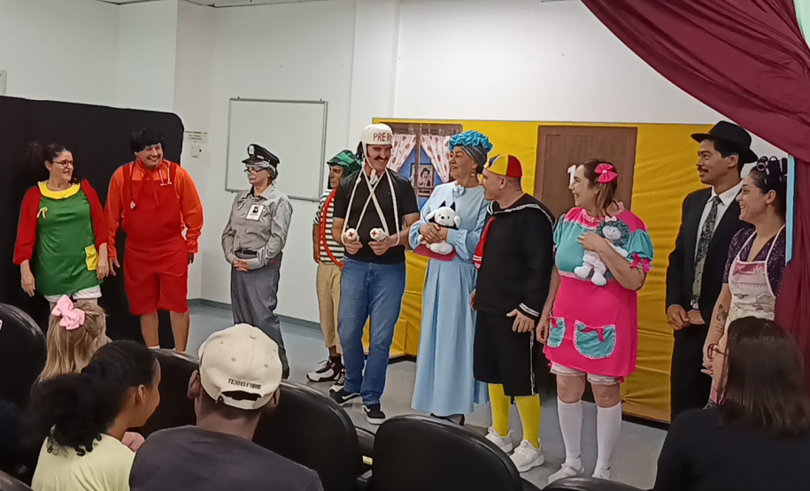 SESA - Peça teatral transforma segurança do paciente em aprendizado no Hospital Infantil