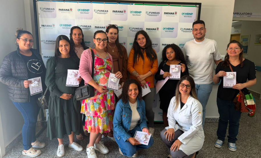 Hospital Regional do Norte Pioneiro aproxima gestantes da maternidade por meio de visitas guiadas