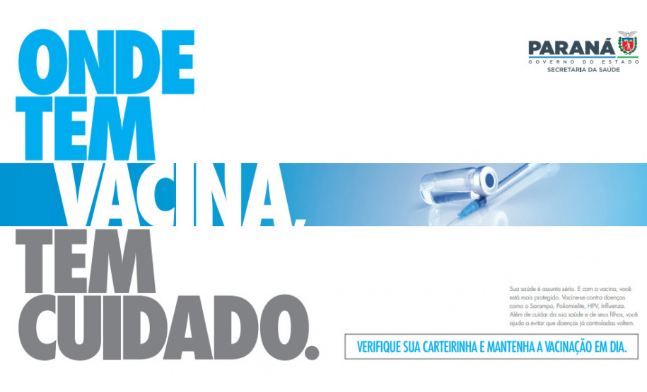 No Dia Nacional da Vacinação Sesa reforça a importância da imunização