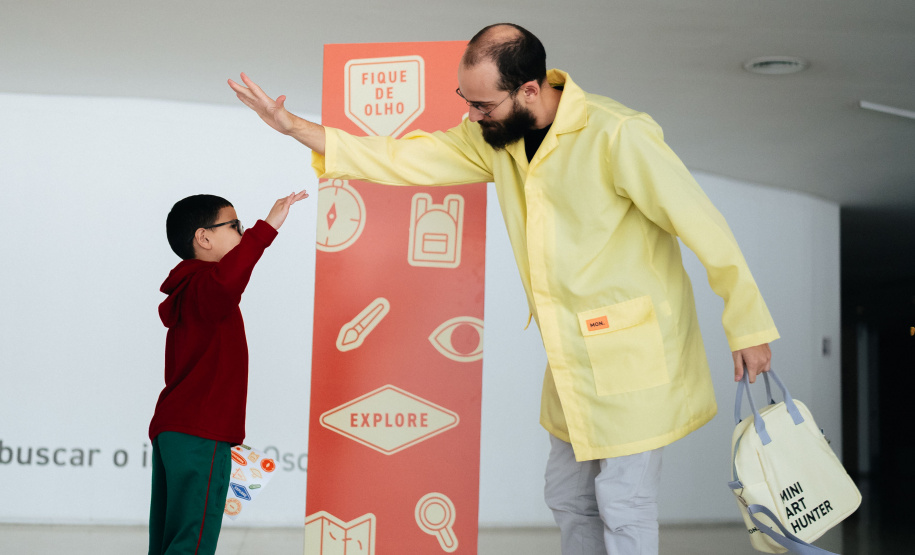 MON lança a iniciativa Mini Art Hunter para o público infantil