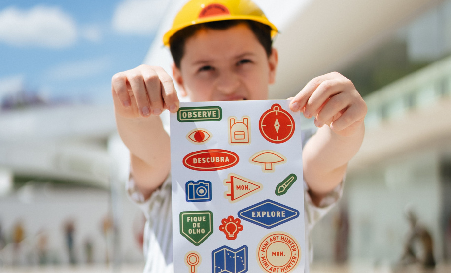 MON lança a iniciativa Mini Art Hunter para o público infantil