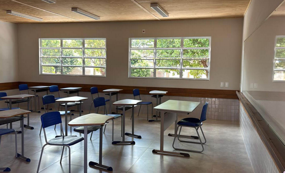 Sala de madeira