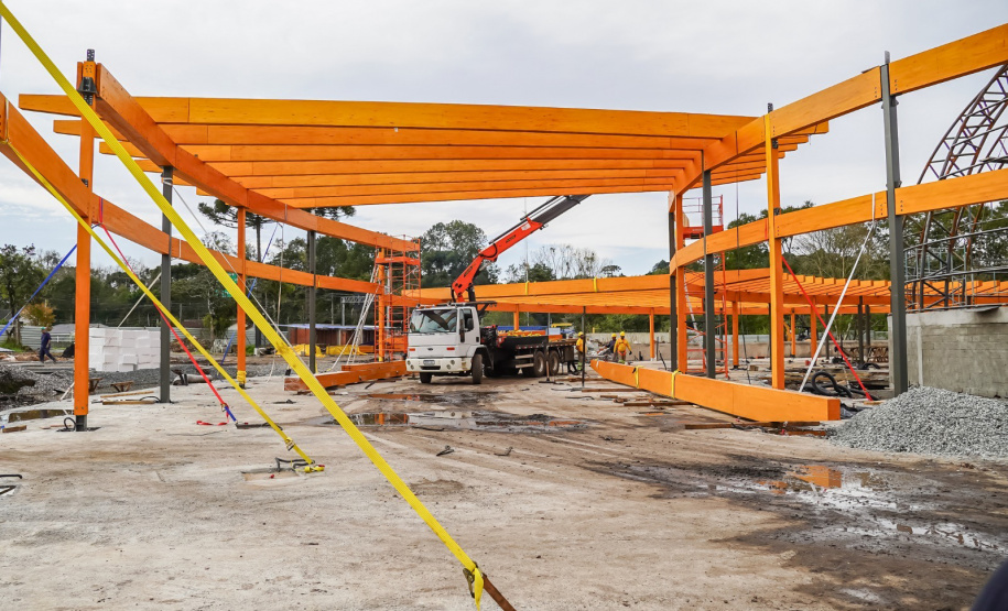 Obra do planetário em Pinhais entra em nova fase prestes a receber tecnologia alemã de última geração