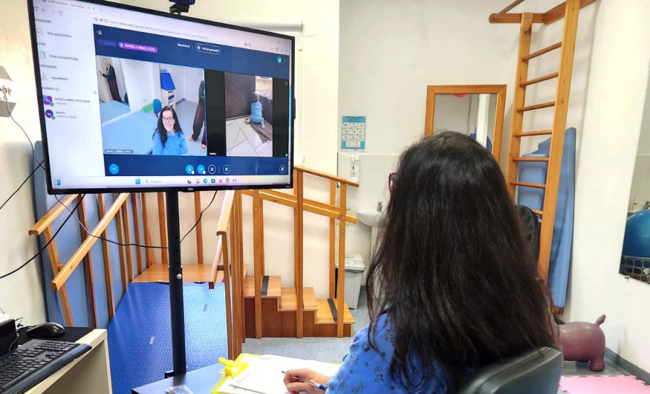 SESA - Hospital Infantil Waldemar Monastier amplia o cuidado pediátrico com projeto pioneiro de fisioterapia online
