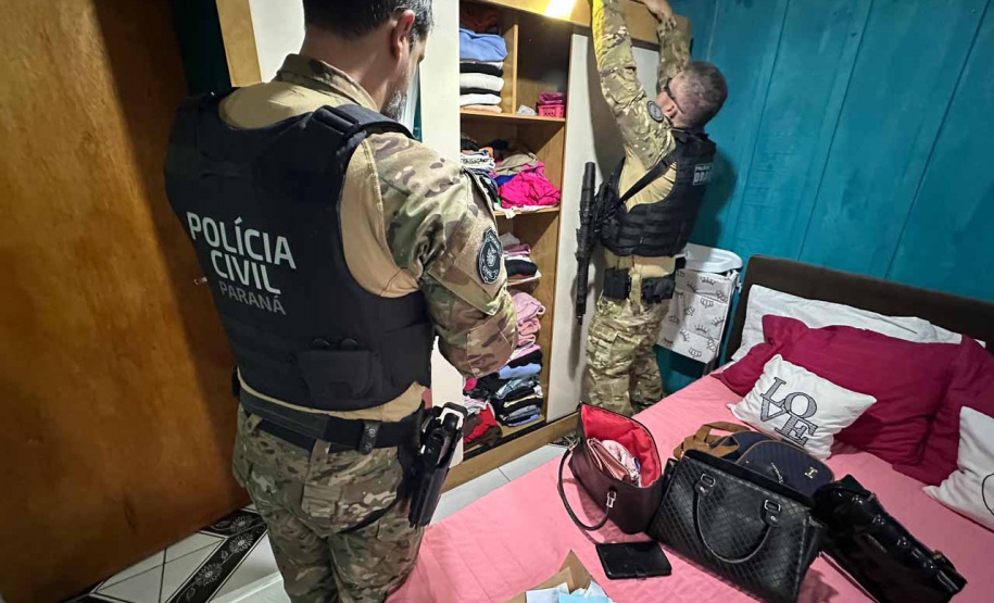PCPR realiza megaoperação com 215 mandados contra organização criminosa em três estados