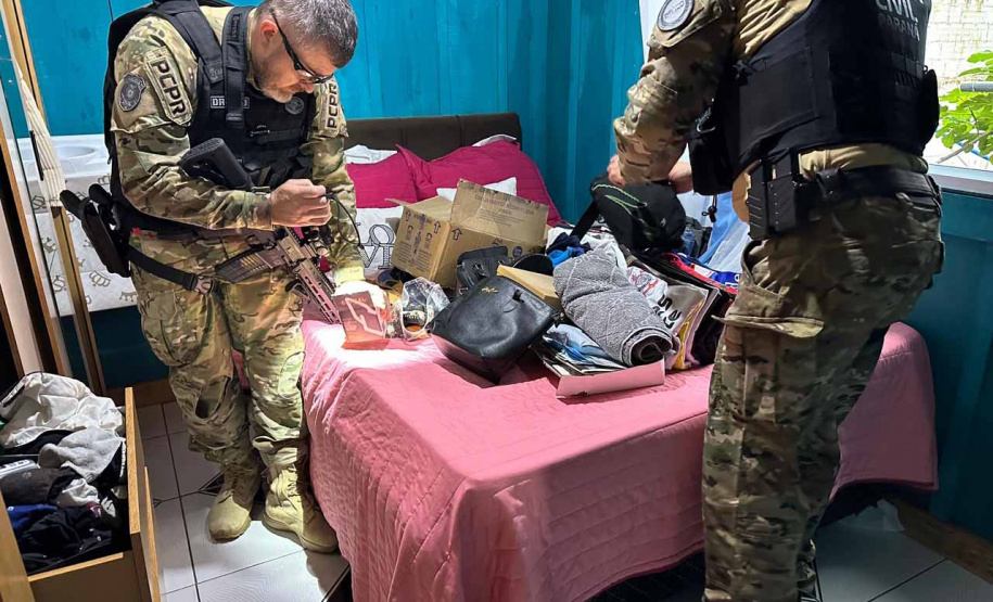 PCPR realiza megaoperação com 215 mandados contra organização criminosa em três estados