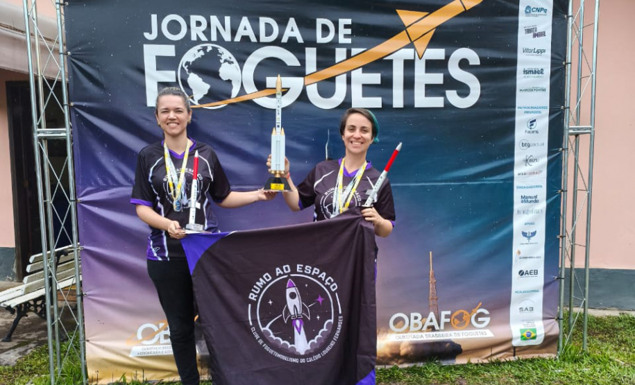 Estudantes da rede estadual conquistam ouro inédito na 95ª Jornada de Foguetes