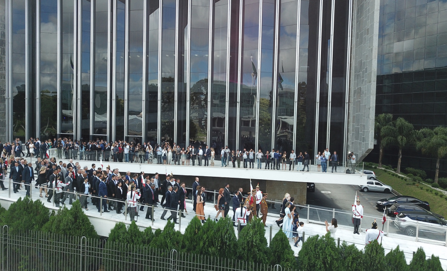 Posse do governador Carlos Massa Ratinho Junior - Curitiba, 01/01/2019 - Foto: José Fernandor Ogura/ANPr