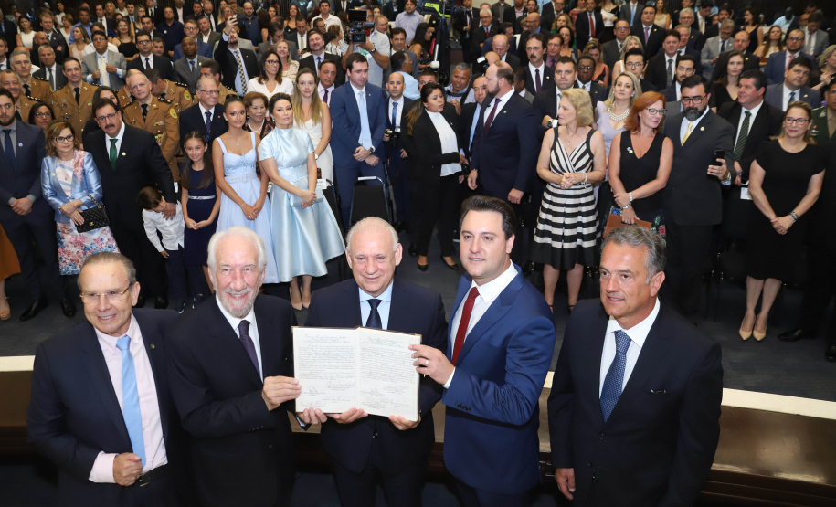 Posse do governador Carlos Massa Ratinho Junior - Curitiba, 01/01/2019 - Foto: Rodrigo Félix Leal