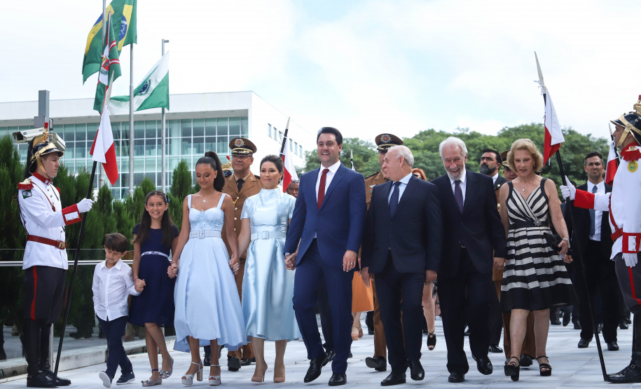 Posse do governador Carlos Massa Ratinho Junior - Curitiba, 01/01/2019 - Foto: Rodrigo Félix Leal