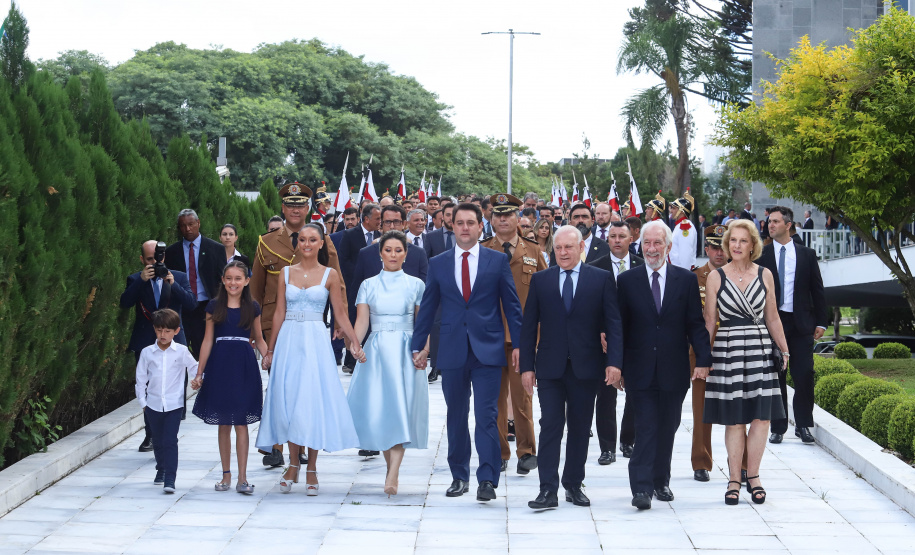 Posse do governador Carlos Massa Ratinho Junior - Curitiba, 01/01/2019 - Foto: Rodrigo Félix Leal