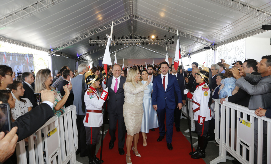 Posse governador Carlos Massa Ratinho Júnior. - Curitiba/Pr, 01.01.2019 - Foto Jonas Oliveira
