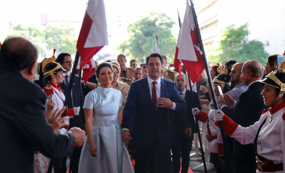 Posse do governador Carlos Massa Ratinho Junior - Curitiba, 01/01/2019 - Foto: José Fernandor Ogura/ANPr
