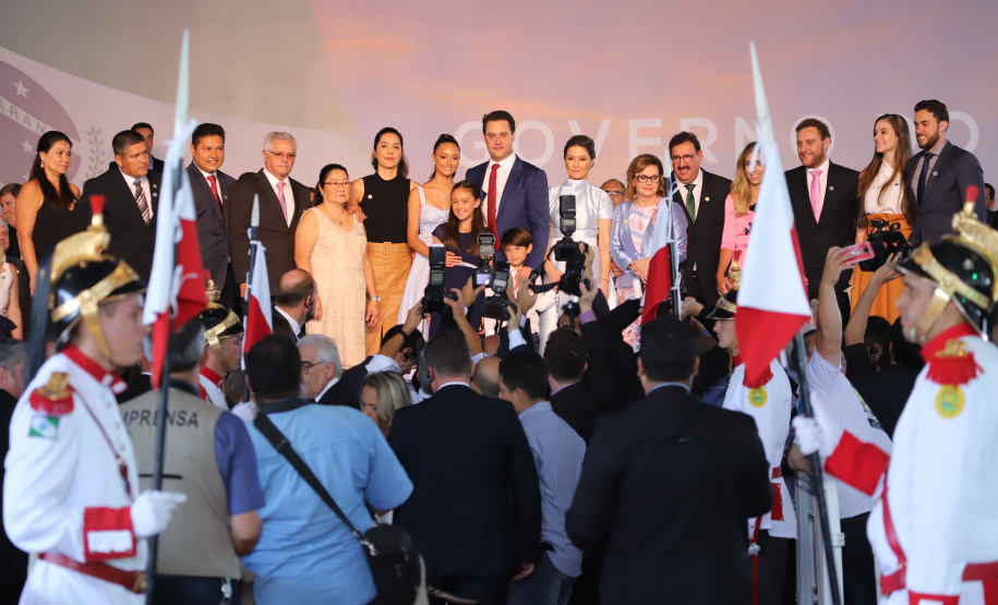 Posse do governador Carlos Massa Ratinho Junior - Curitiba, 01/01/2019 - Foto: José Fernando Ogura/ANPr