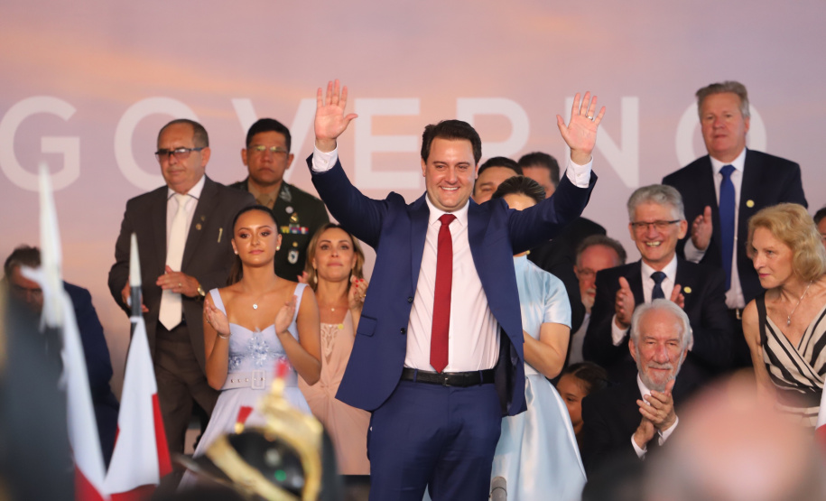 Posse do governador Carlos Massa Ratinho Junior - Curitiba, 01/01/2019 - Foto: José Fernando Ogura/ANPr