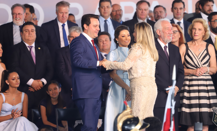 Posse do governador Carlos Massa Ratinho Junior - Curitiba, 01/01/2019 - Foto: José Fernando Ogura/ANPr