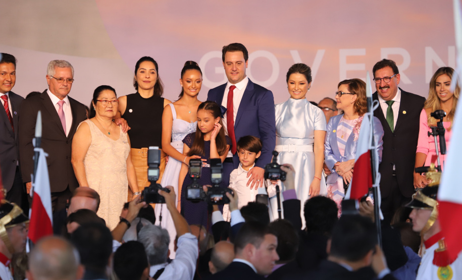 Posse do governador Carlos Massa Ratinho Junior - Curitiba, 01/01/2019 - Foto: José Fernando Ogura/ANPr