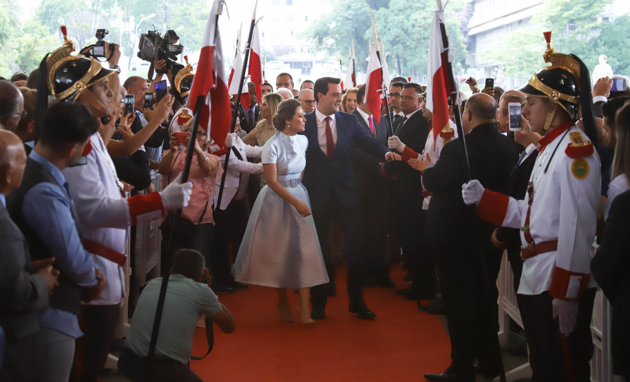 Posse do governador Carlos Massa Ratinho Junior - Curitiba, 01/01/2019 - Foto: Rodrigo Félix Leal