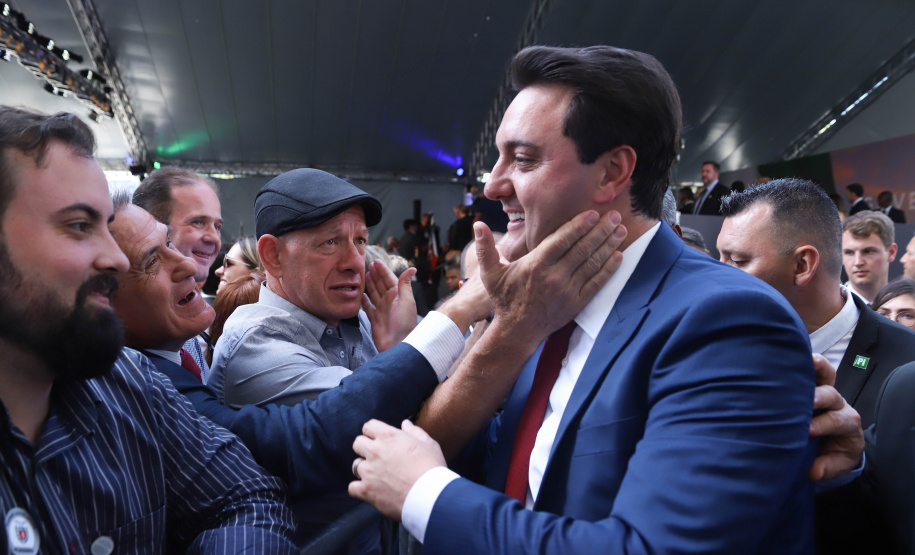 Posse do governador Carlos Massa Ratinho Junior - Curitiba, 01/01/2019 - Foto: Rodrigo Félix Leal