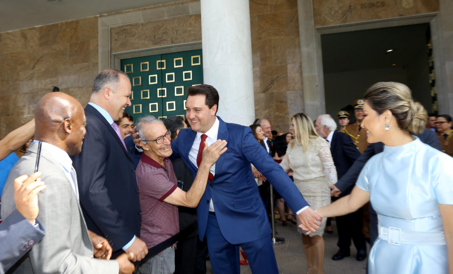 Posse do governador Carlos Massa Ratinho Junior - Curitiba, 01/01/2019 - Foto: Jaelson Lucas/ANPr