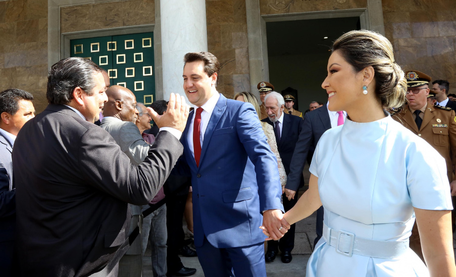 Posse do governador Carlos Massa Ratinho Junior - Curitiba, 01/01/2019 - Foto: Jaelson Lucas/ANPr