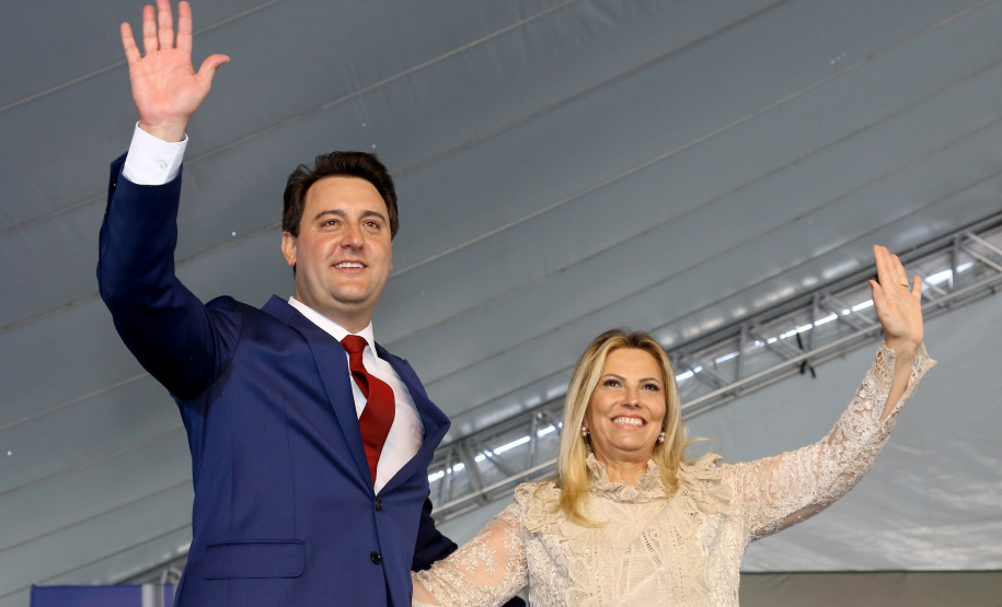 Posse do governador Carlos Massa Ratinho Junior - Curitiba, 01/01/2019 - Foto: Jaelson Lucas/ANPr
