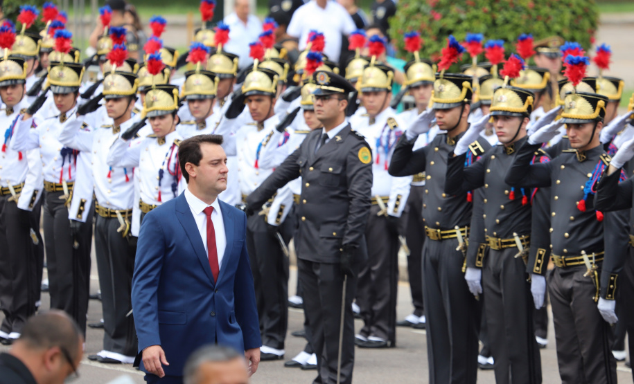 Posse do governador Carlos Massa Ratinho Junior - Curitiba, 01/01/2019 - Foto: José Fernandor Ogura/ANPr