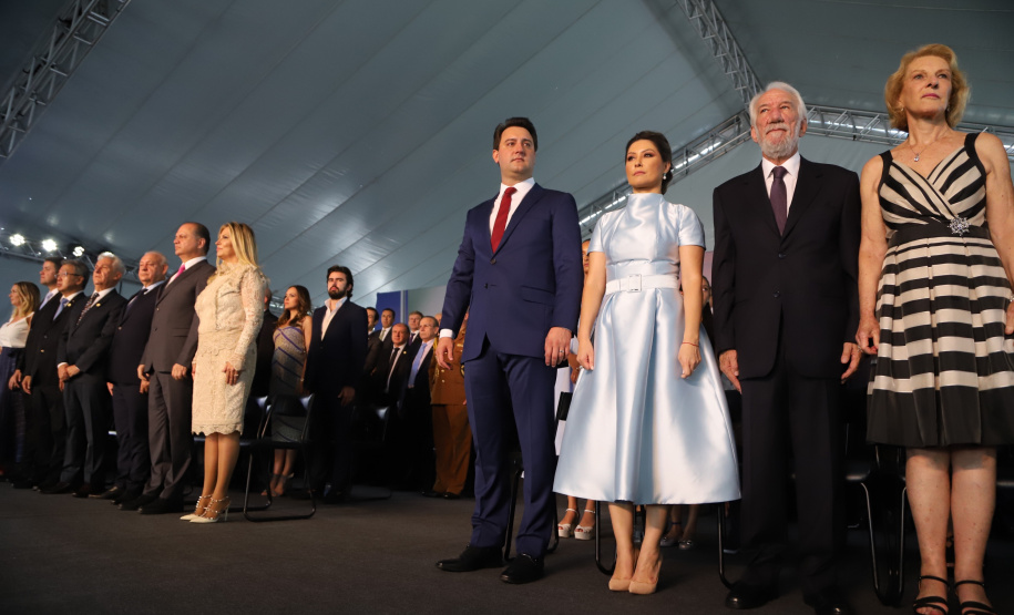 Posse do governador Carlos Massa Ratinho Junior - Curitiba, 01/01/2019 - Foto: José Fernandor Ogura/ANPr