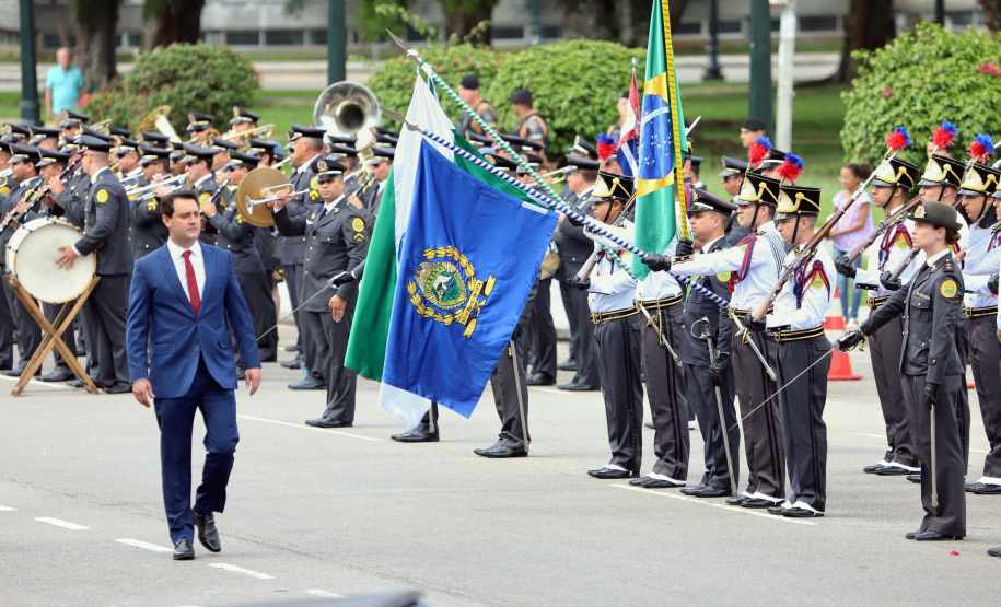 Posse do governador Carlos Massa Ratinho Junior - Curitiba, 01/01/2019 - Foto: José Fernandor Ogura/ANPr