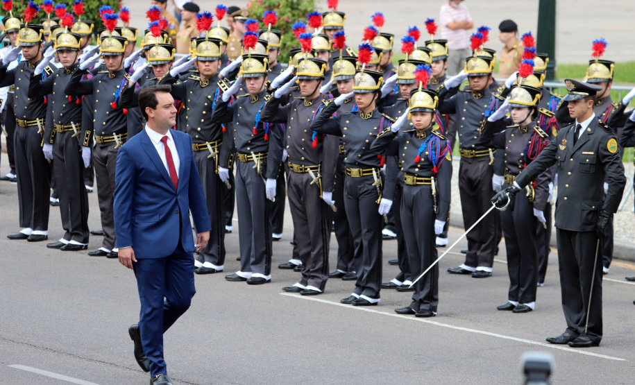Posse do governador Carlos Massa Ratinho Junior - Curitiba, 01/01/2019 - Foto: José Fernandor Ogura/ANPr