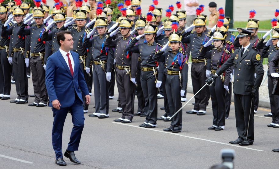 Posse do governador Carlos Massa Ratinho Junior - Curitiba, 01/01/2019 - Foto: José Fernandor Ogura/ANPr
