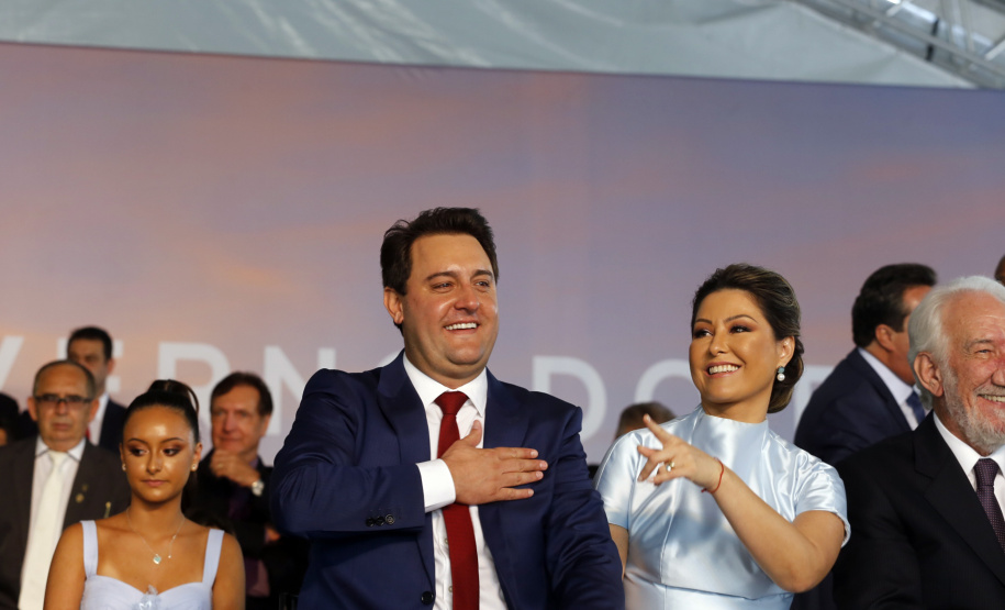 Posse do governador Carlos Massa Ratinho Junior   -   Curitiba, 01/01/2019   - Foto: Arnaldo Alves/ANPr